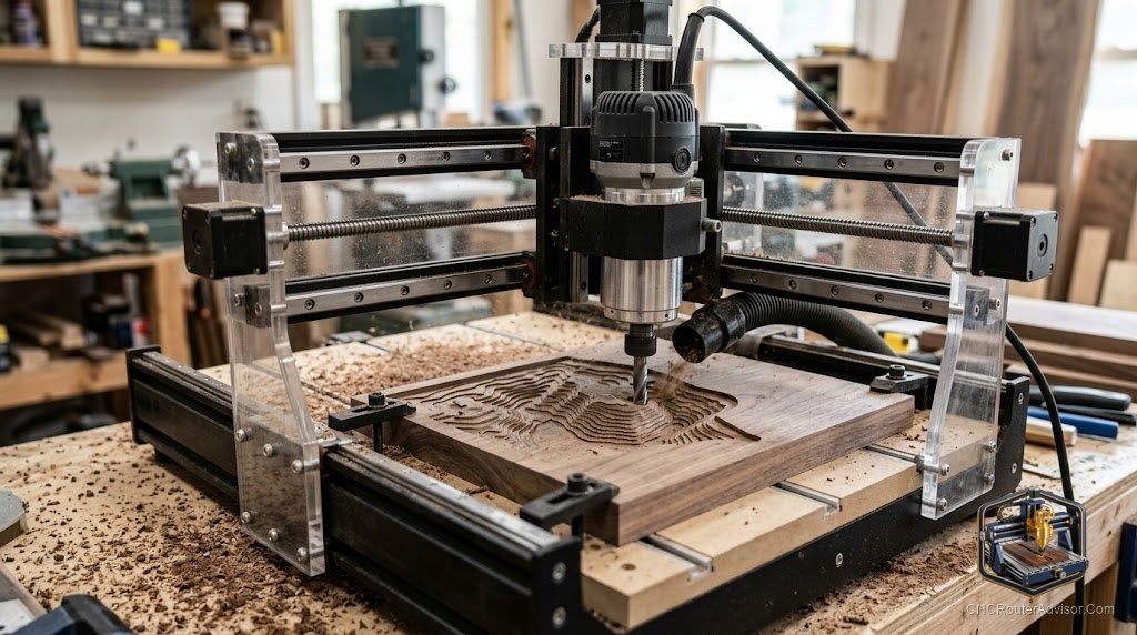 Small CNC Wood Router Guide: Tooling, Speeds, Workholding, and Finish Quality